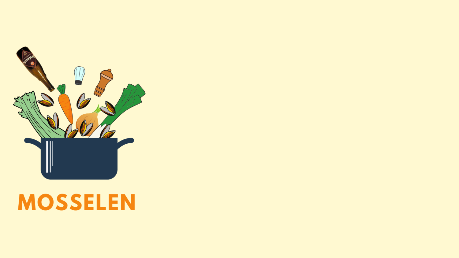 Mosselen op 't menu!
